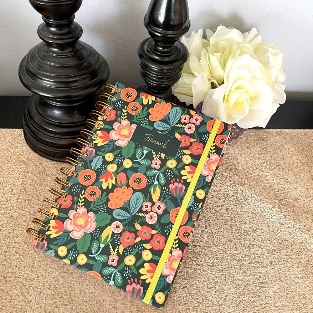 NWT FLORAL Hardcover Notebook/Journal Notepad Stationery Bundle
